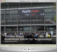 AppleExpo 2007 Diaschau